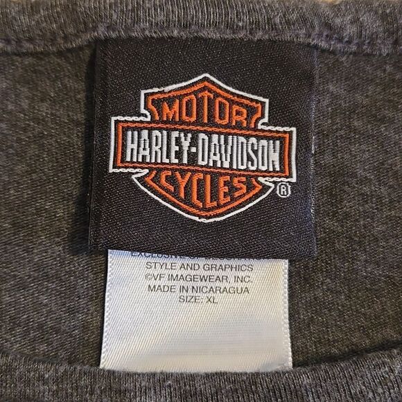 BOSWELL'S MUSIC CITY, NASHVILLE, TN HARLEY-DAVIDSON LS TEE, SIZE XL - Picture 3 of 6